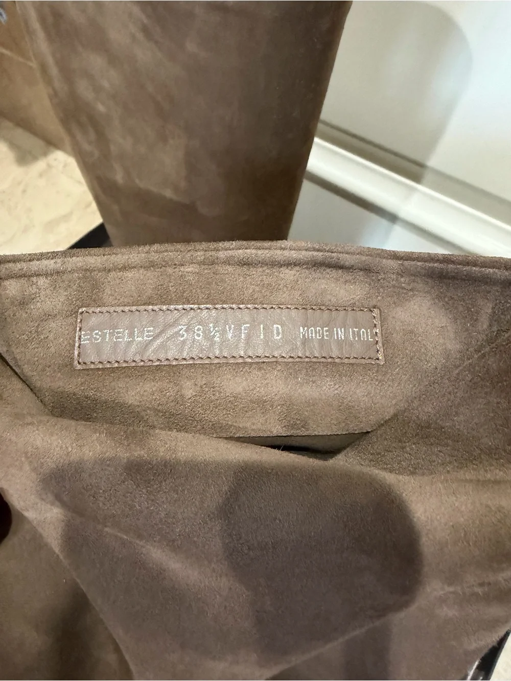 Bally Brown Suede Tall Booties